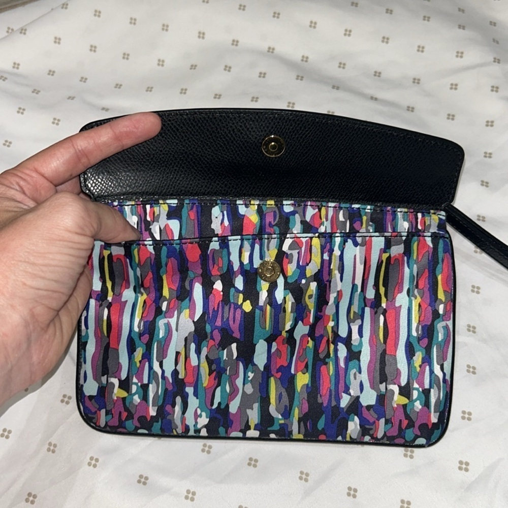 VERA BRADLEY Multi-Colored Wristlet Pouch Handbag - Picture 3 of 5
